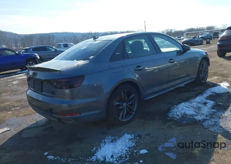2017 Audi A4 2.0T Season Of Audi Premium from USA, damaged, VIN WAUDNAF46HN046642